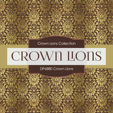 Crown Lions Digital Paper DP6880 - Digital Paper Shop