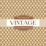 Vintage Quatrefoil Colors Digital Paper DP106 - Digital Paper Shop