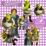 Shrek Digital Paper DP3216 - Digital Paper Shop