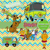 Scooby Doo Digital Paper DP3097 - Digital Paper Shop