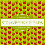 Strawberry Fields Digital Paper DP116 - Digital Paper Shop