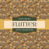 Adorable Flutter Digital Paper DP7001A - Digital Paper Shop