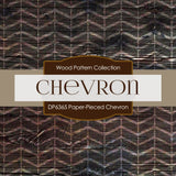 Paper-Pieced Chevron Digital Paper DP6365 - Digital Paper Shop