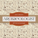 Archaeologist Digital Paper DP7165 - Digital Paper Shop