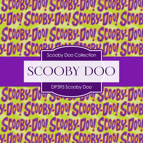 Scooby Doo Digital Paper DP395 - Digital Paper Shop