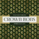 Crown Lions Digital Paper DP6882 - Digital Paper Shop