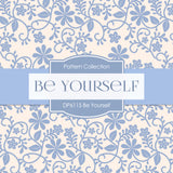 Be Yourself Digital Paper DP6115 - Digital Paper Shop