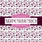 Superhero Digital Paper DP2278A - Digital Paper Shop