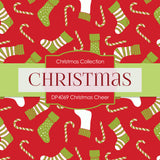 Christmas Cheer Digital Paper DP4069A - Digital Paper Shop - 3