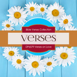 Verses on Love Digital Paper DP6579 - Digital Paper Shop