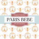 Paris Bebe Digital Paper DP1732 - Digital Paper Shop