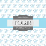 Polar Animals Digital Paper DP6688 - Digital Paper Shop