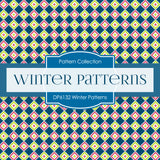 Winter Patterns Digital Paper DP6132B - Digital Paper Shop