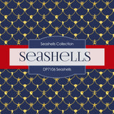 Seashells Digital Paper DP7106 - Digital Paper Shop