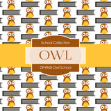 Owl School Digital Paper DP4968 - Digital Paper Shop - 3