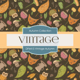 Vintage Autumn Digital Paper DP6415 - Digital Paper Shop