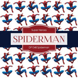 Spiderman Digital Paper DP1348 - Digital Paper Shop