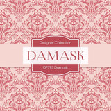 Damask Digital Paper DP795 - Digital Paper Shop