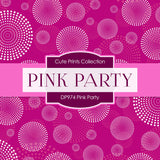 Pink Party Digital Paper DP974 - Digital Paper Shop