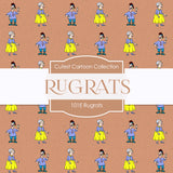 Rugrats Digital Paper 110E - Digital Paper Shop