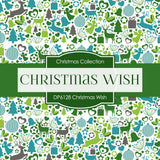 Christmas Wish Digital Paper DP6128A - Digital Paper Shop