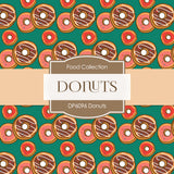 Donuts Digital Paper DP6096 - Digital Paper Shop