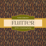 Charming Flutter Digital Paper DP7011A - Digital Paper Shop