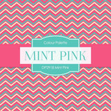 Mint Pink Digital Paper DP2918 - Digital Paper Shop