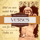 Verses From Psalms Digital Paper DP6633 - Digital Paper Shop