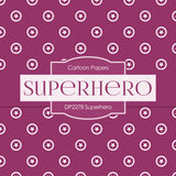 Superhero Digital Paper DP2278A - Digital Paper Shop