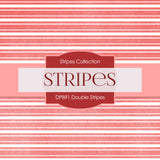 Double Stripes Digital Paper DP891B - Digital Paper Shop - 4