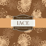 Chocolate Lace Paper DP2908 - Digital Paper Shop