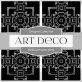 Art Deco Prints Digital Paper DP872 - Digital Paper Shop