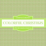 Colorful Christmas Digital Paper DP6130A - Digital Paper Shop