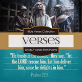 Verses From Psalms Digital Paper DP6667 - Digital Paper Shop