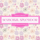 Seasonal Splendor Digital Paper DP6090A - Digital Paper Shop