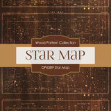 Star Map Digital Paper DP6389 - Digital Paper Shop