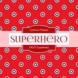 Superhero Digital Paper DP277 - Digital Paper Shop