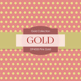 Pink Gold Digital Paper DP4335 - Digital Paper Shop