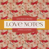 Love Notes Digital Paper DP6964 - Digital Paper Shop