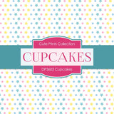 Cupcakes Digital Paper DP3603 - Digital Paper Shop