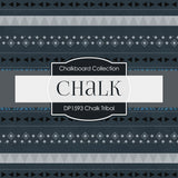 Chalk Tribal Digital Paper DP1593 - Digital Paper Shop