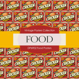 Food Posters Digital Paper DP6902 - Digital Paper Shop