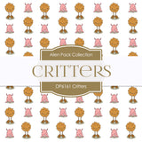Critters Digital Paper DP6161B - Digital Paper Shop