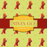Ninja Go Digital Paper DP1982 - Digital Paper Shop
