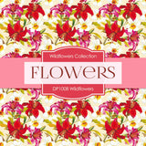 Wildflowers Digital Paper DP1008 - Digital Paper Shop