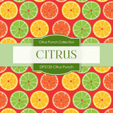 Citrus Punch Digital Paper DP2133 - Digital Paper Shop