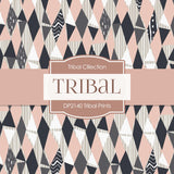 Tribal Prints Digital Paper DP2140 - Digital Paper Shop