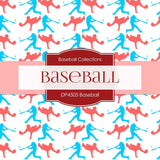 Baseball Digital Paper DP4505 - Digital Paper Shop