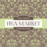 Flea Market Digital Paper DP4232A - Digital Paper Shop